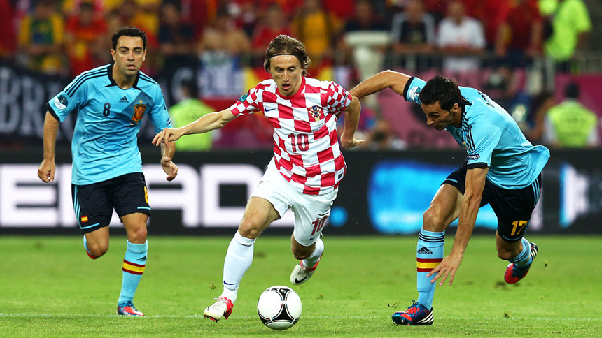 Croatia vs Spain 2012