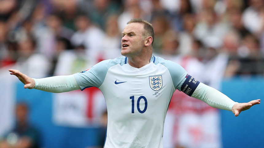 England Captain Wayne Rooney