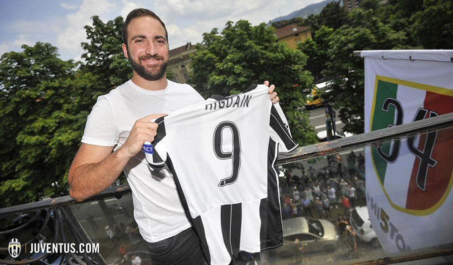 Gonzalo Higuain (Bet on Juventus)