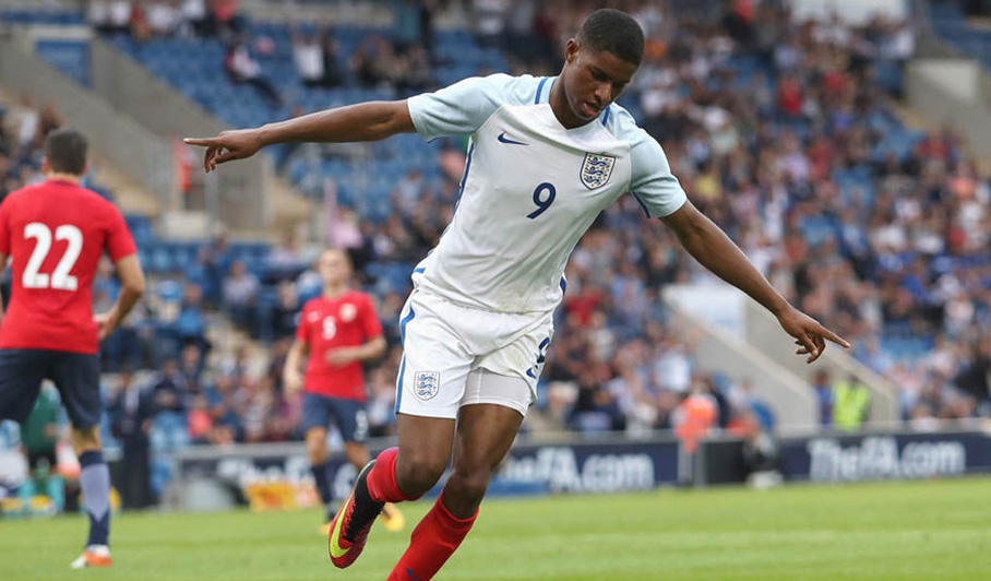 Marcus Rashford vs Norway U21 - Bet on England