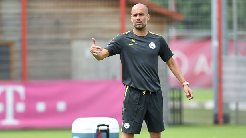 Pep Guardiola Man City