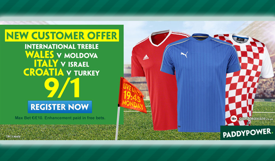 Todays Enhanced Offer International Treble