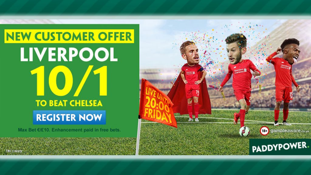 Today’s Enhanced Offer Liverpool to Beat Chelsea