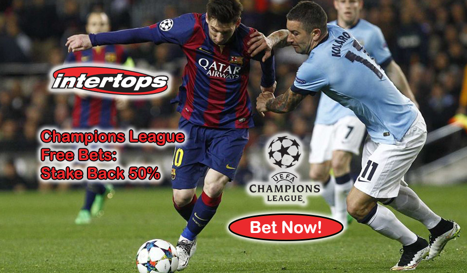 Champions League Free Bets - Stake Back