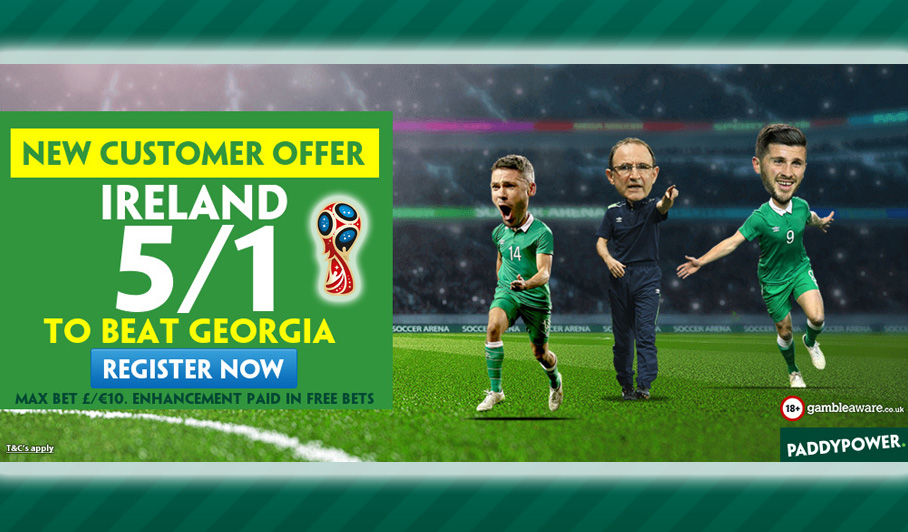 Today's Enhanced Odds Ireland v Georgia