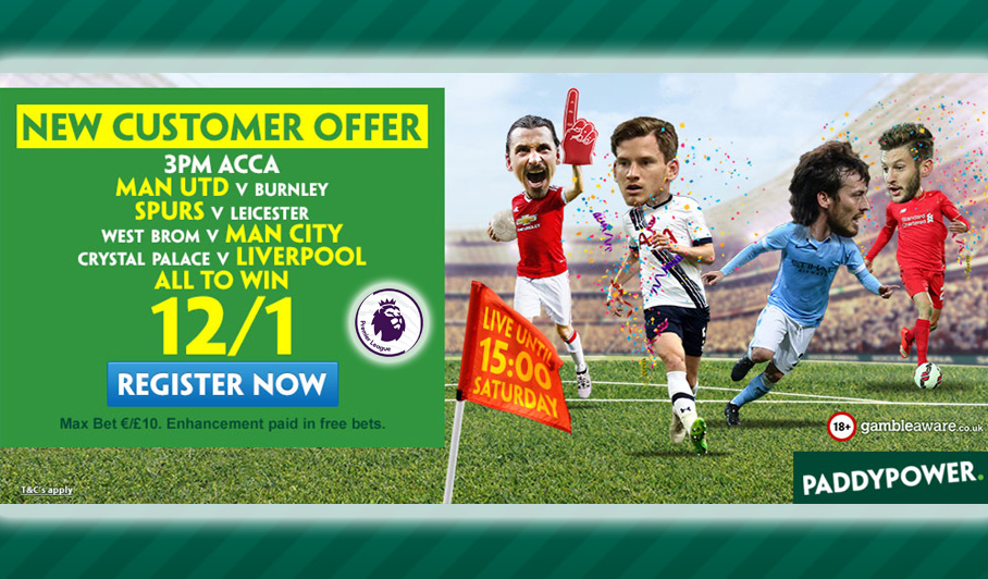 Todays Enhanced Offer - Premier League Quadruple