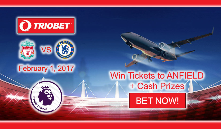 Win Football Tickets Liverpool v Chelsea