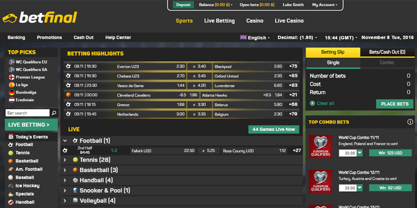 Betfinal Review