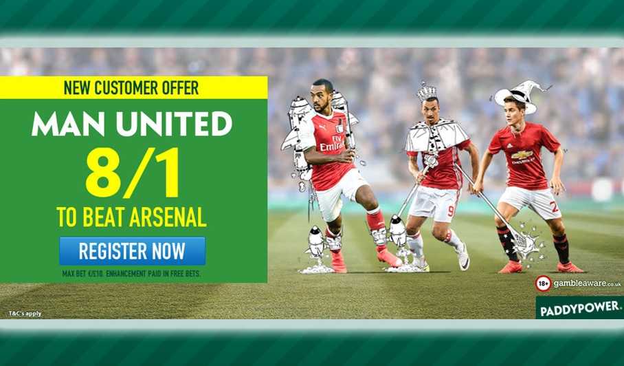 Todays Enhanced Offer - Man United v Arsenal