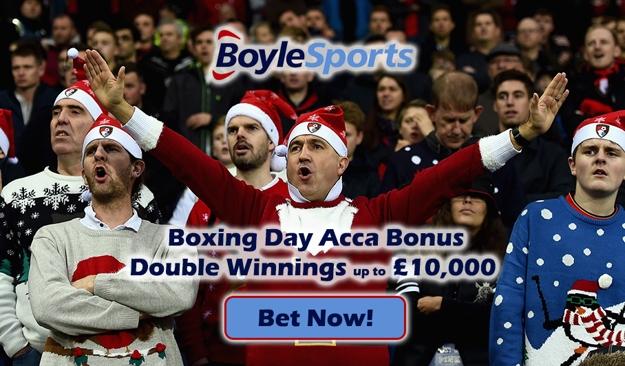 Boxing Day Acca - BoyleSports Double Winnings