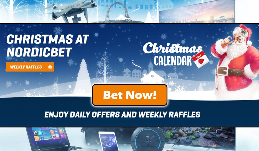 Christmas Sports Giveaways - NordicBet