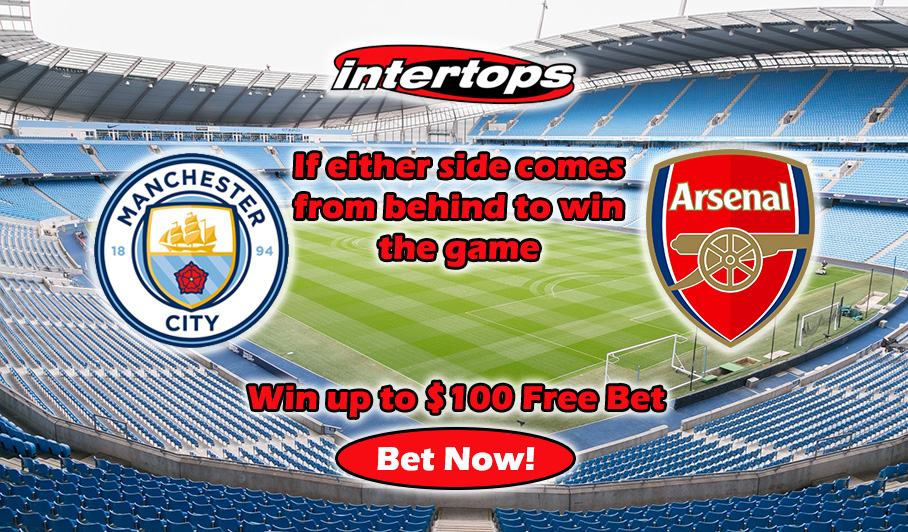 Premier League Free Bet - Man City v Arsenal