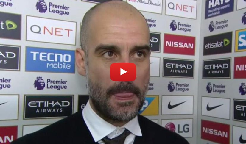 Pep Guardiola Awkward Interview