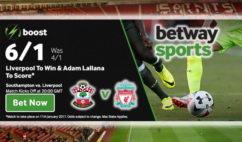 Todays Enhanced Odds - Southampton v Liverpool EFL Cup