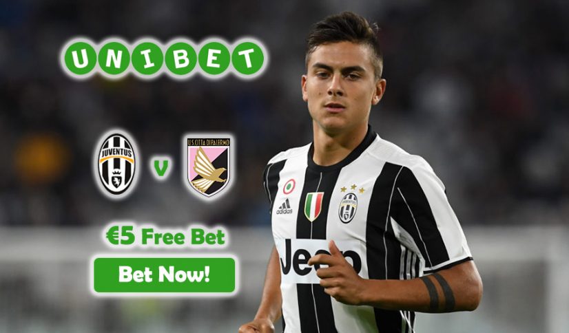 Juventus v Palermo - Unibet Sports Free Bet