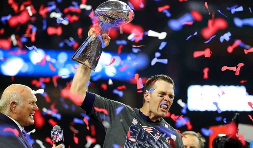 Super Bowl LI Champions - New England Patriots Tom Brady